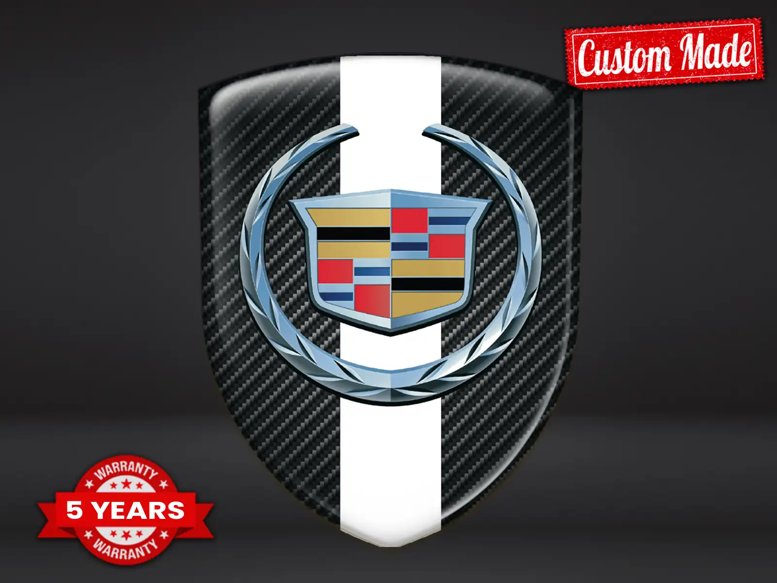 Cadillac Vinilos Ventana Personalizados Máximo Resistentes ST
